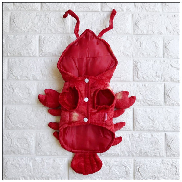 Halloween Pet Clothes Lobster Transformation Costume