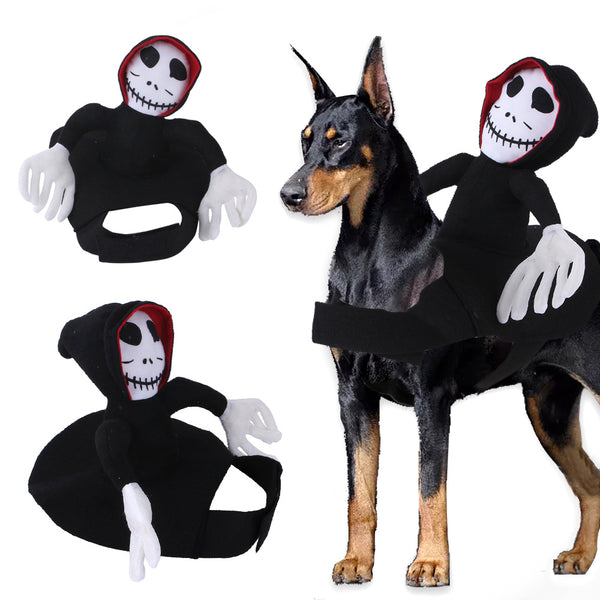 Funny Pet Clothes Ghost Riding Costume