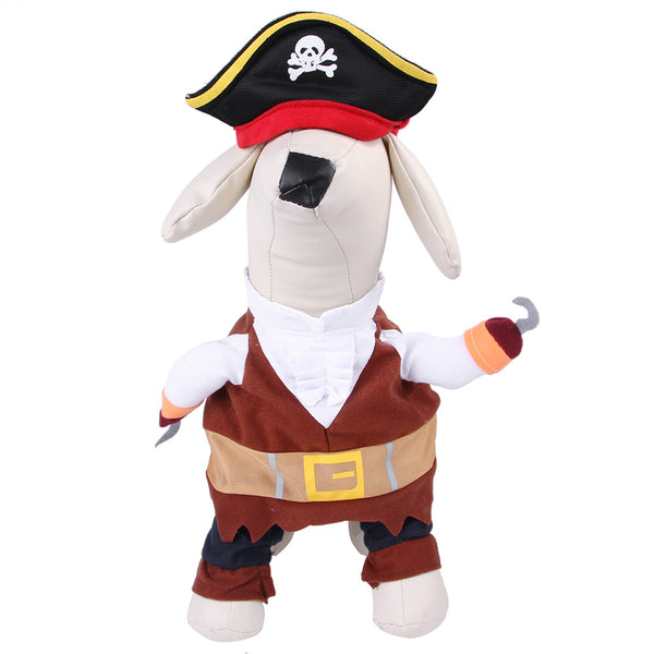 Funny Pet Clothes Pirate Costume