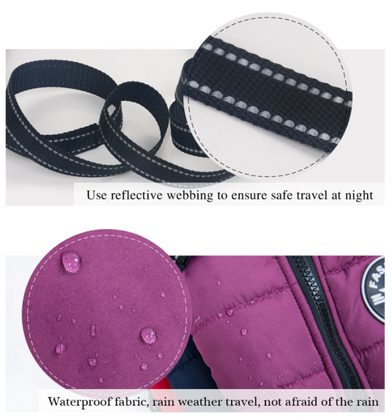 Winter Waterproof Polar Fleece Dog Jacket