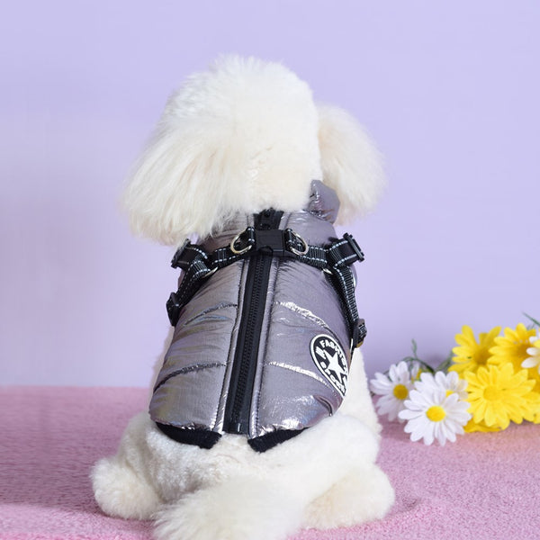 Winter Waterproof Polar Fleece Dog Jacket