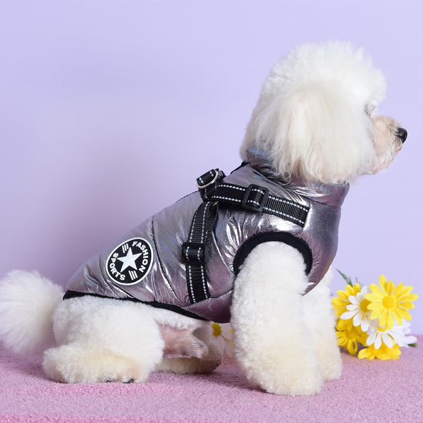 Winter Waterproof Polar Fleece Dog Jacket