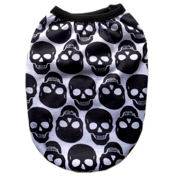 Halloween Pet Clothes Skull Vest