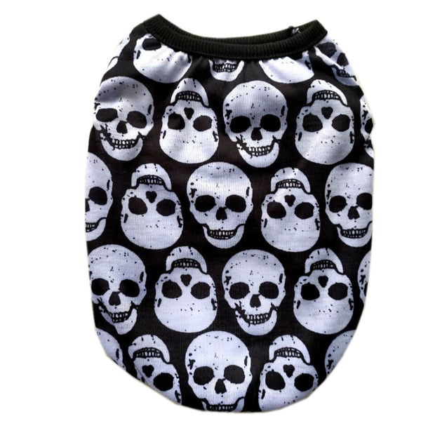 Halloween Pet Clothes Skull Vest