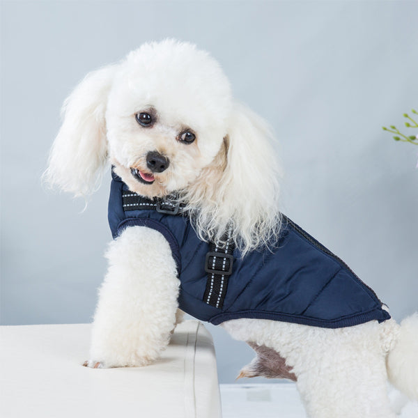 Winter Waterproof Polar Fleece Dog Jacket
