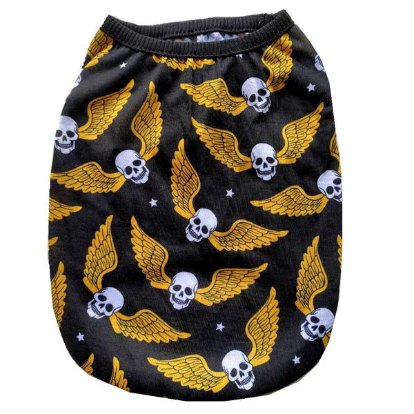 Halloween Pet Clothes Skull Vest