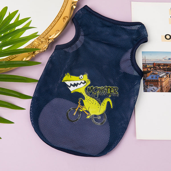 Summer Thin Breathable Mesh Dog Vest