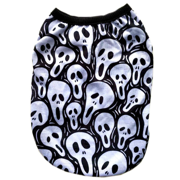 Halloween Pet Clothes Skull Vest