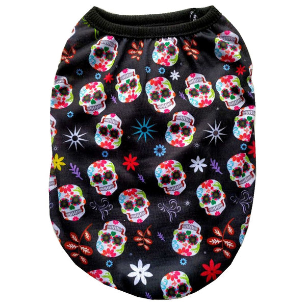 Halloween Pet Clothes Skull Vest