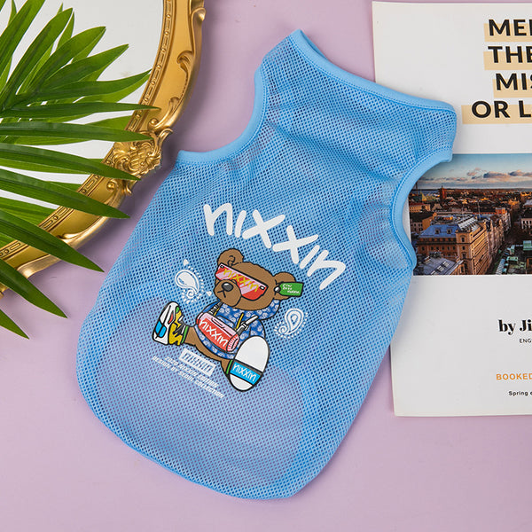 Summer Thin Breathable Mesh Dog Vest