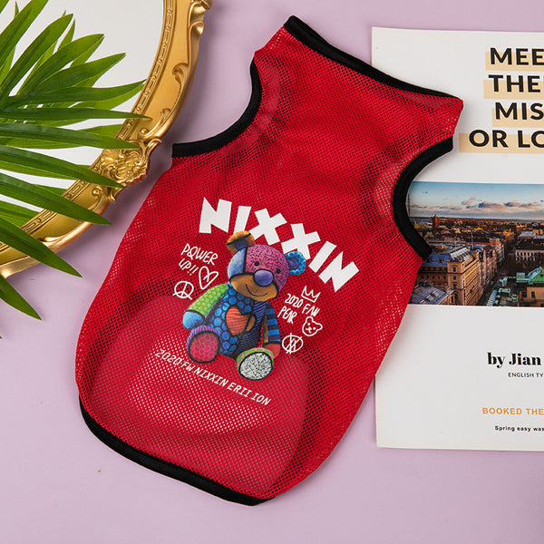 Summer Thin Breathable Mesh Dog Vest