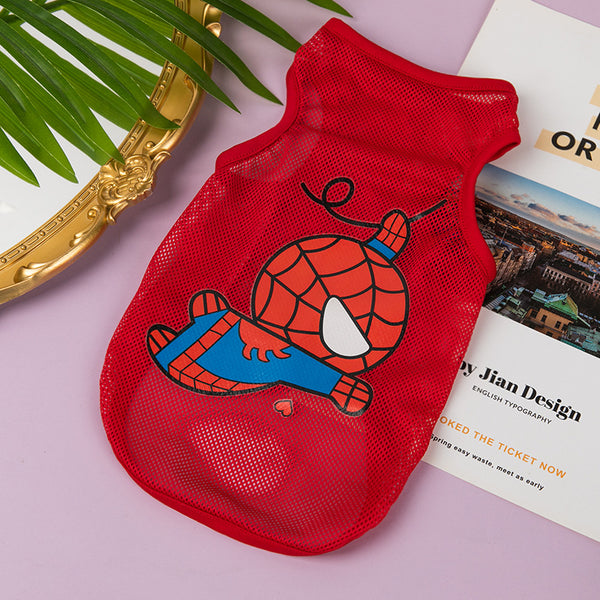 Summer Thin Breathable Mesh Dog Vest