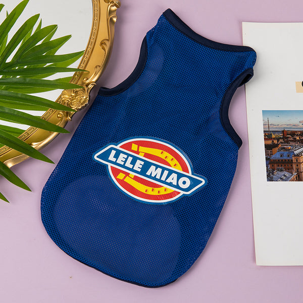 Summer Thin Breathable Mesh Dog Vest