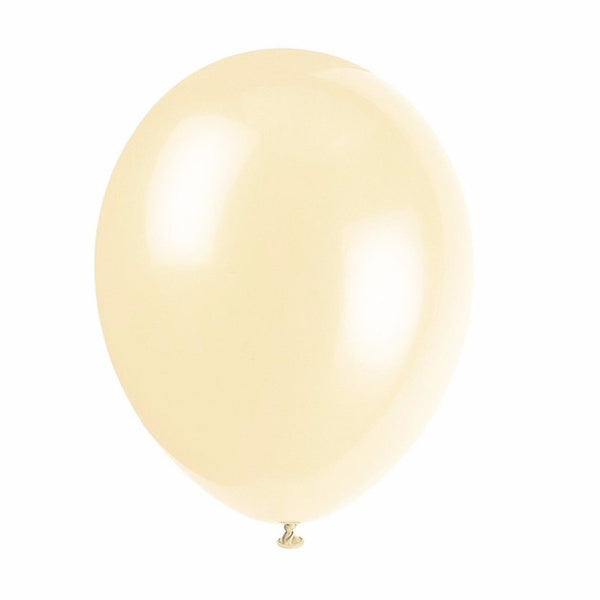 10" Helium-Quality Latex Plain Balloons