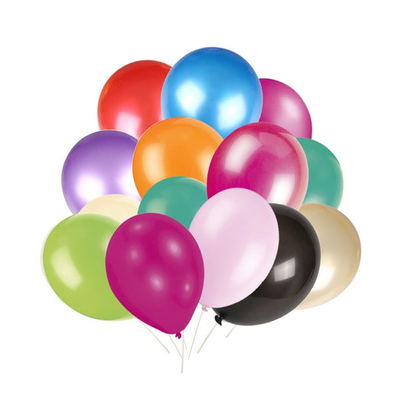 10" Helium-Quality Latex Plain Balloons