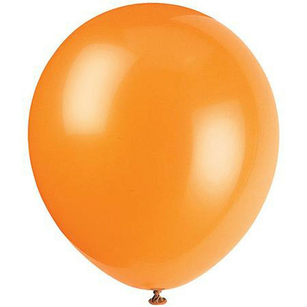 10" Helium-Quality Latex Plain Balloons