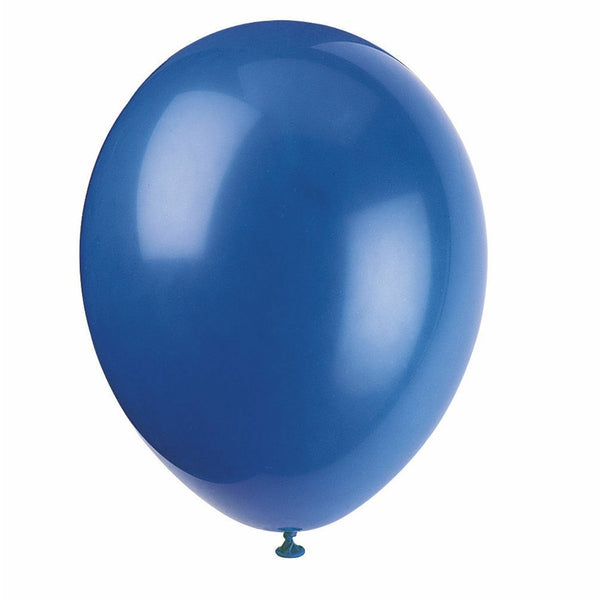 10" Helium-Quality Latex Plain Balloons
