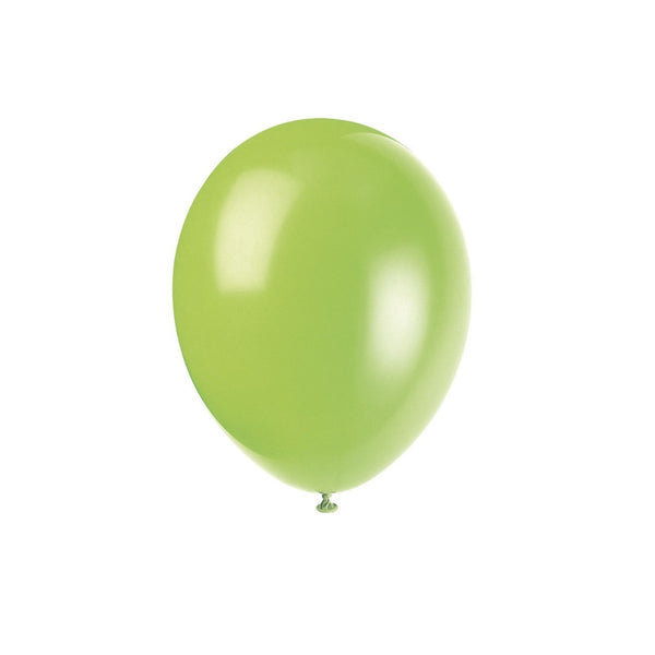 10" Helium-Quality Latex Plain Balloons