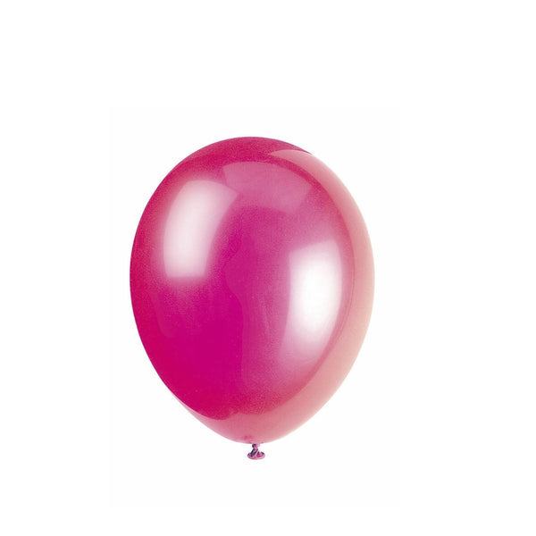 10" Helium-Quality Latex Plain Balloons