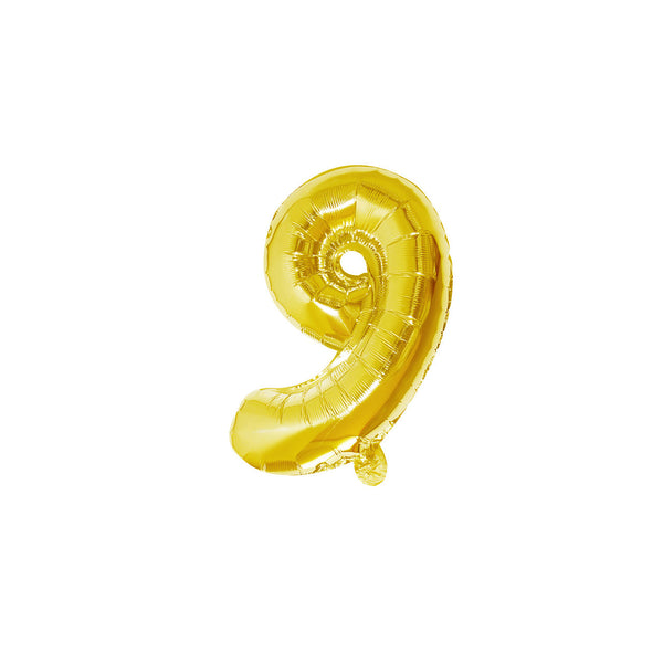 Large Foil Number Air-fill and Helium Balloons (0-9)