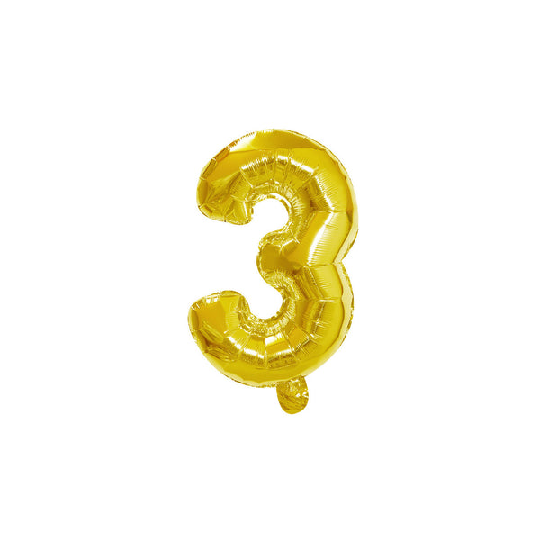 Large Foil Number Air-fill and Helium Balloons (0-9)