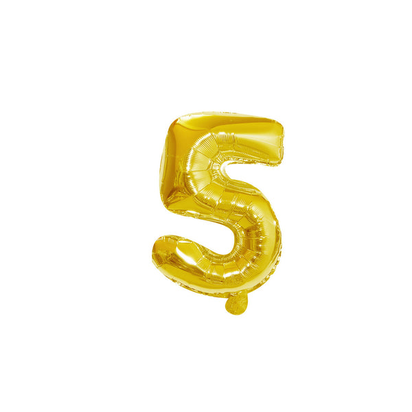 Large Foil Number Air-fill and Helium Balloons (0-9)
