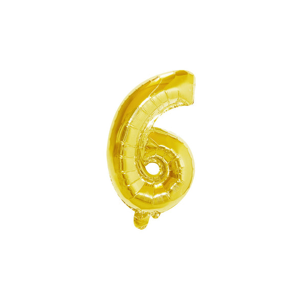 Large Foil Number Air-fill and Helium Balloons (0-9)