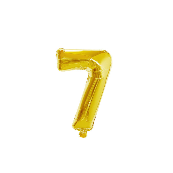 Large Foil Number Air-fill and Helium Balloons (0-9)