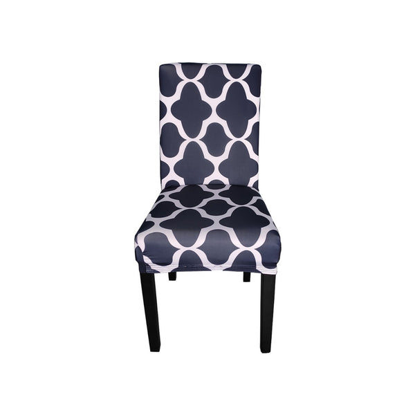 Short Spandex Patterned Printed Chair Cover