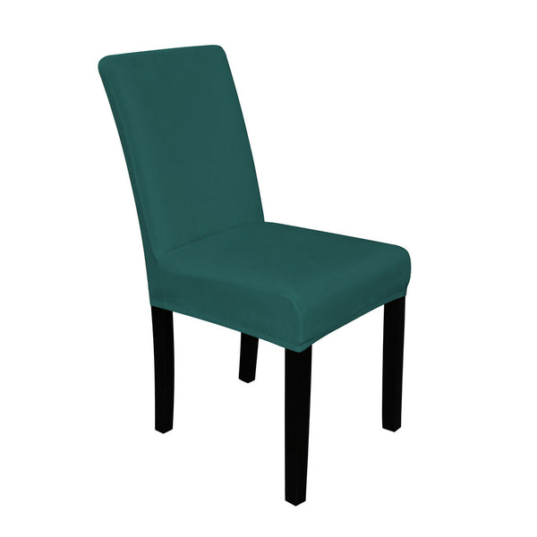 Short Velvet-Touch Spandex Chair Cover