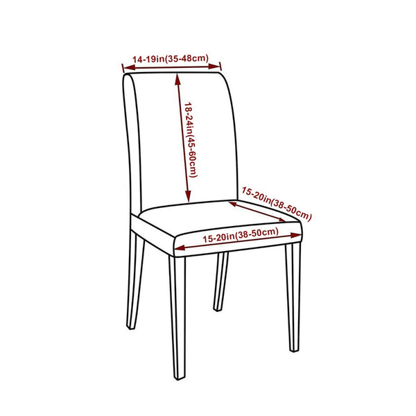 Short Spandex Chair Cover