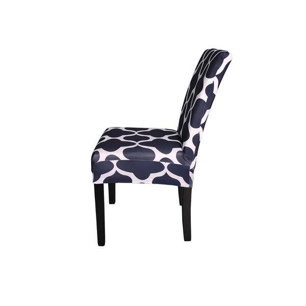 Short Spandex Patterned Printed Chair Cover