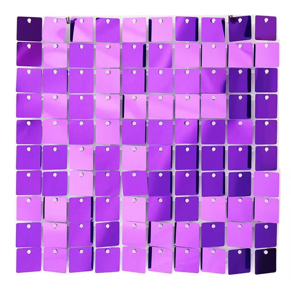 Shimmer Pneumatic Plate Wall Package Backdrop Sequin Panel