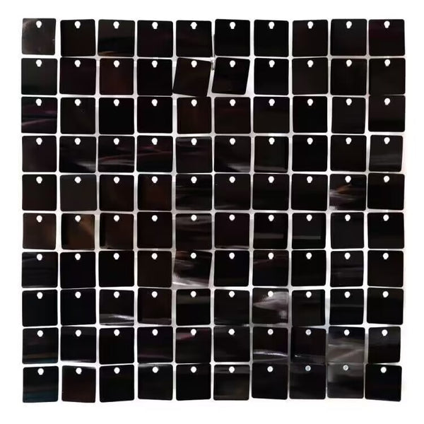 Shimmer Pneumatic Plate Wall Package Backdrop Sequin Panel