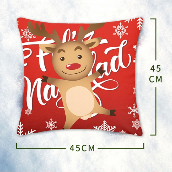 Christmas Sofa Decoration Pillowcase