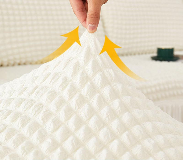 Bubble fabric Recliner Sofa Cover