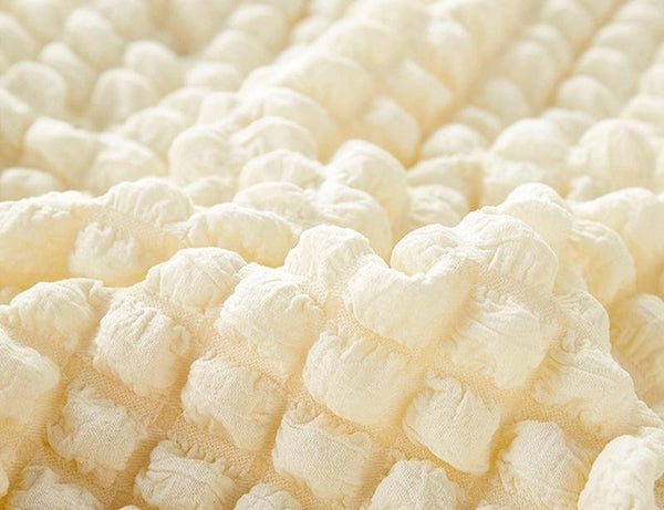 Bubble fabric Recliner Sofa Cover