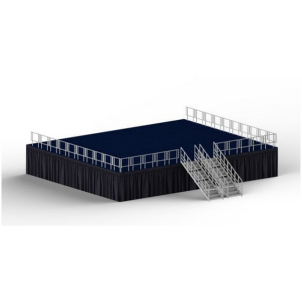 Premier Stage Skirt With Shirred Pleats