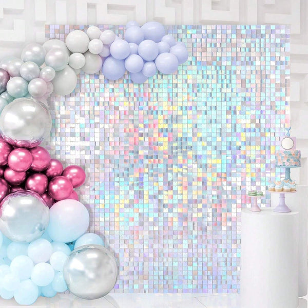 Shimmer Pneumatic Plate Wall Package Backdrop Sequin Panel