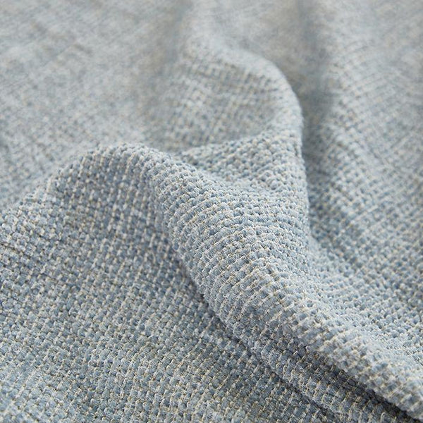 Faux Linen Chenille Chair Cover
