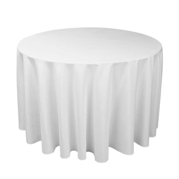 Round Spun Polyester Tablecloth