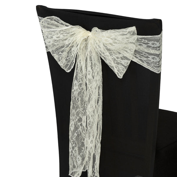 7" x 108" Vintage Lace Chair Sash