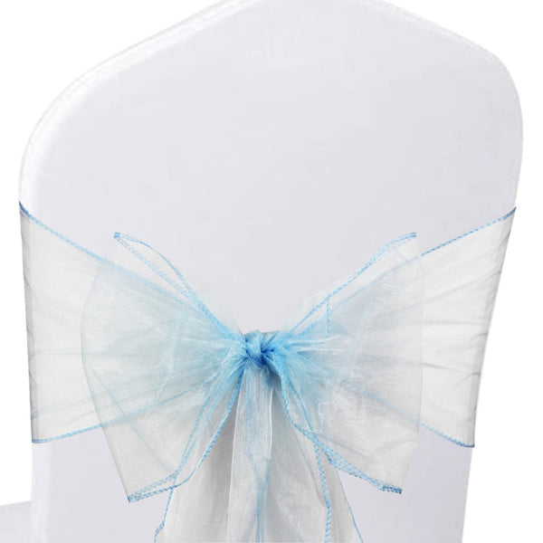 22cm x 280cm Organza Chair Sash(Pack of 10)