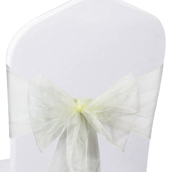 22cm x 280cm Organza Chair Sash(Pack of 10)