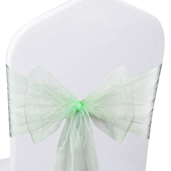 22cm x 280cm Organza Chair Sash(Pack of 10)
