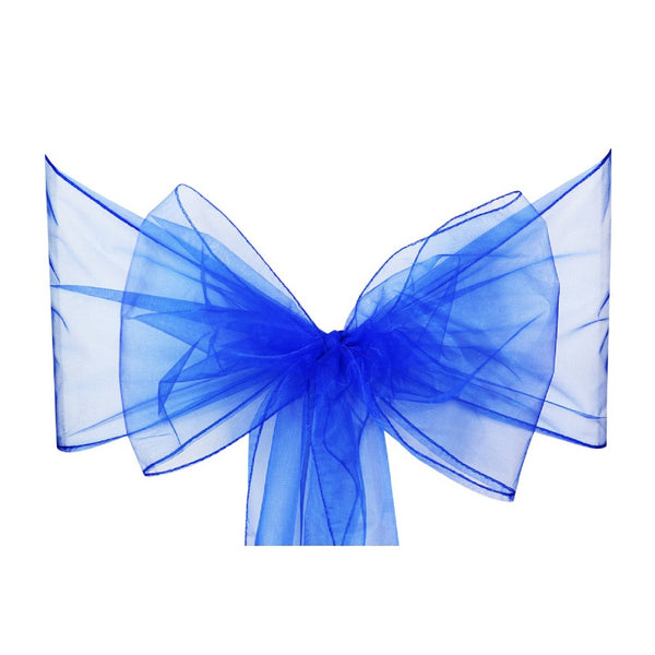 22cm x 280cm Organza Chair Sash(Pack of 10)