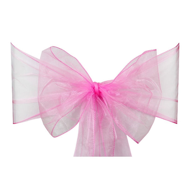 22cm x 280cm Organza Chair Sash(Pack of 10)