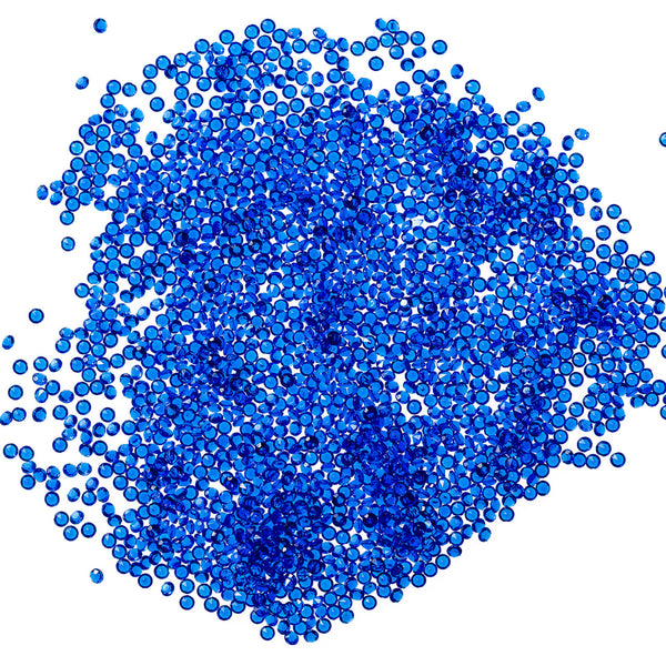 6000 Iridescent Table Scatter Acrylic Crystals, Mixed Sizes