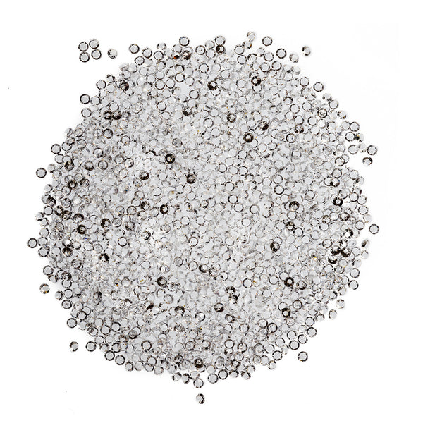 6000 Iridescent Table Scatter Acrylic Crystals, Mixed Sizes