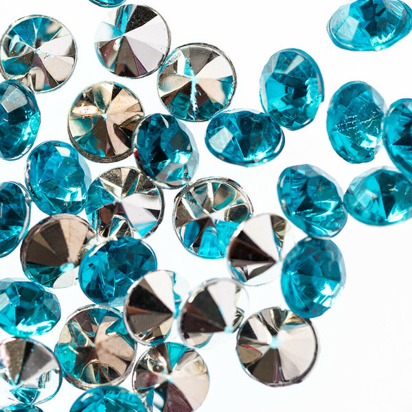2000 Iridescent Table Scatter Acrylic Crystals, 4.5mm